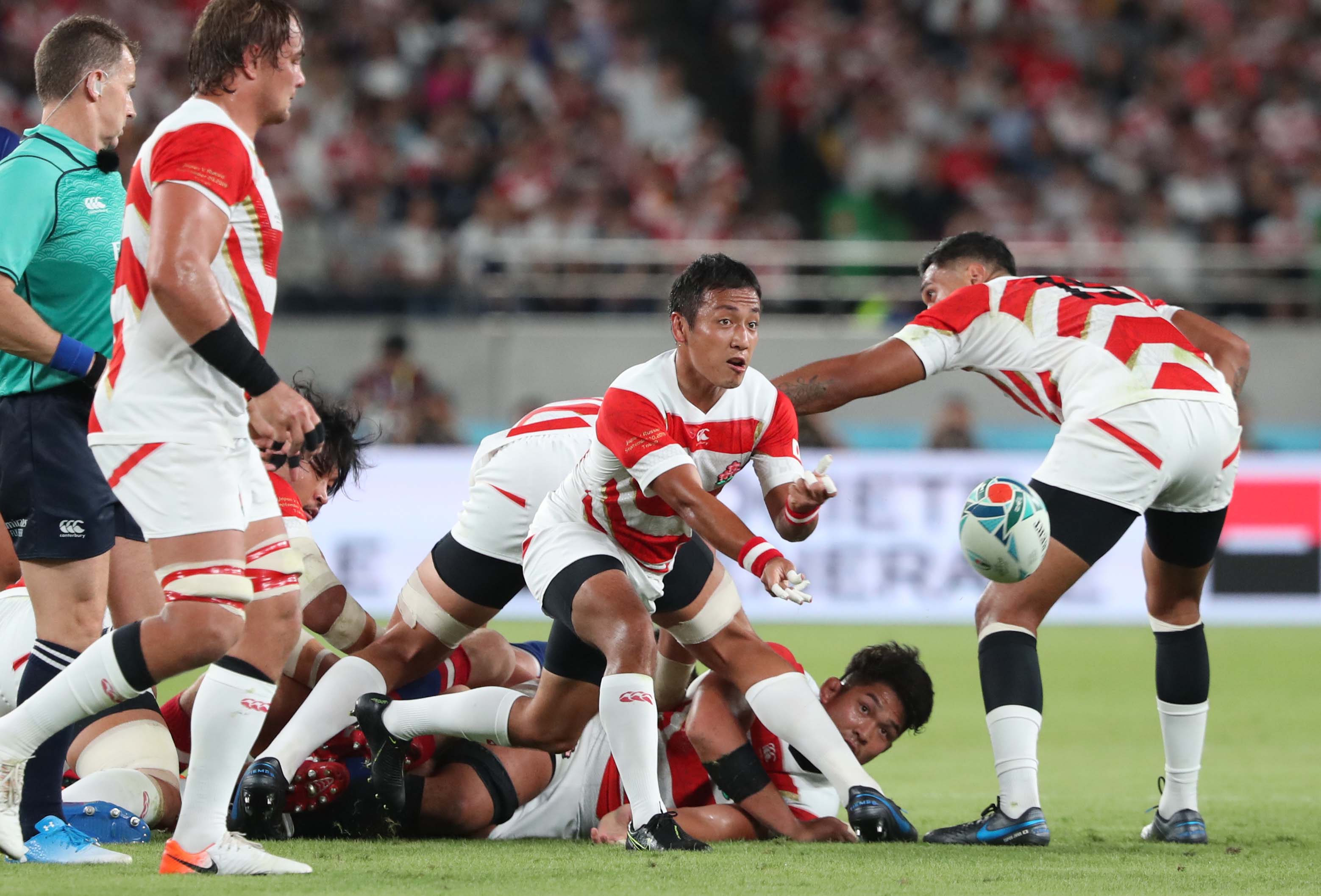 ラグビーワールドカップが開幕 松島３トライで初戦を快勝 - Moment日刊